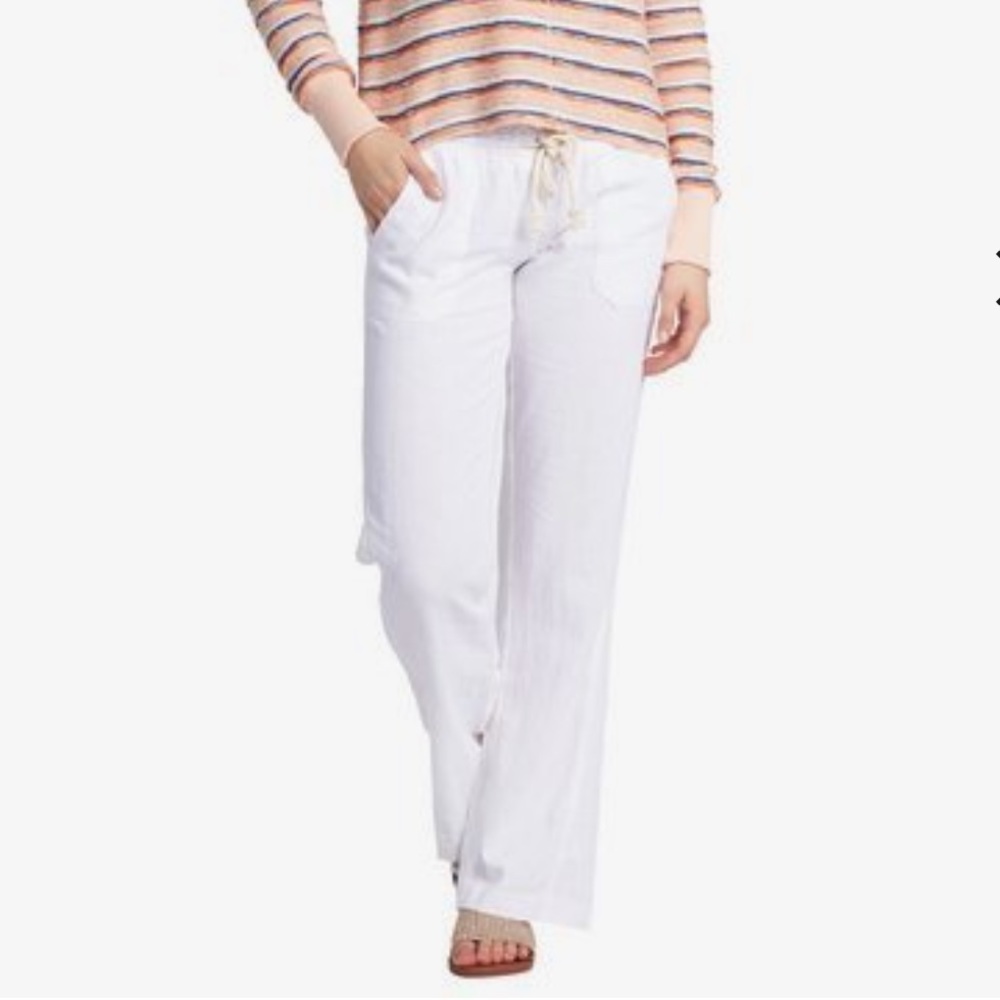 ROXY white beach pants